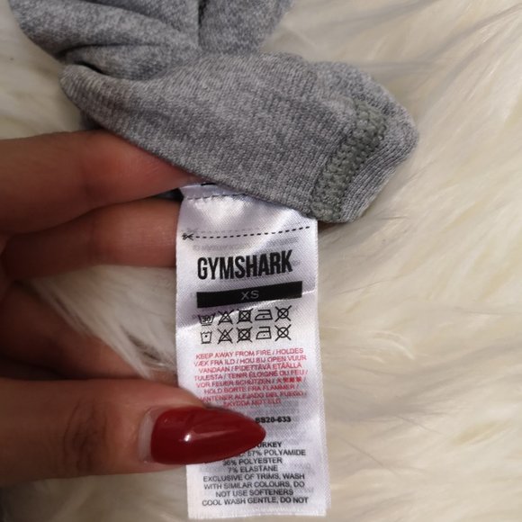 Gymshark OG High Waisted Flex Leggings in Light Grey Marl - Picture 6 of 6